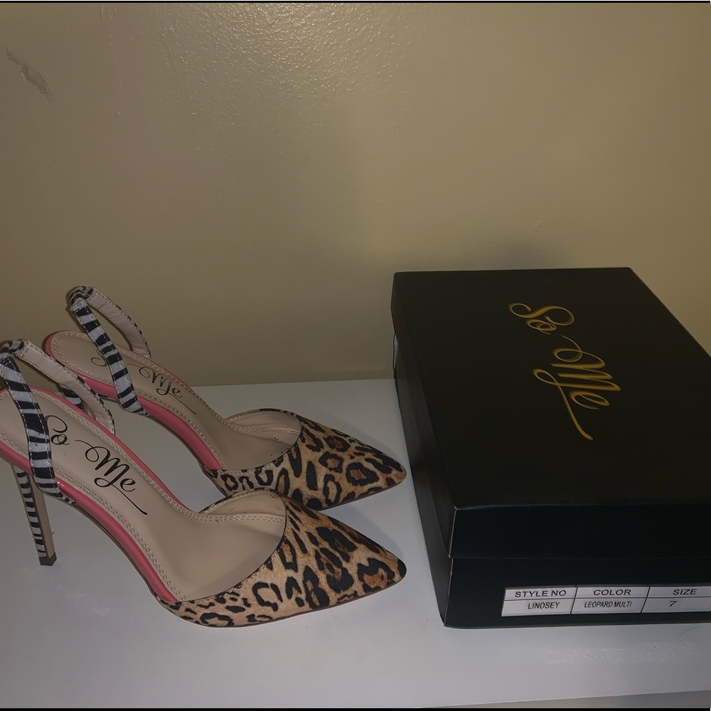 MULTI COLORED HEELS